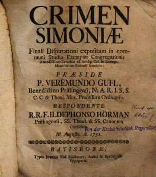 Crimen simoniae