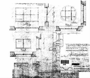Stuttgart Hbf: NG Transformatorenstation Abstellbahnhof Fenster Glaserarbeit
