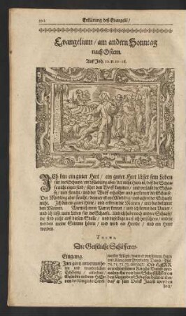 Evangelium/ am andern Sonntag nach Ostern. ...