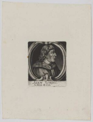 Bildnis des Adam Zingel