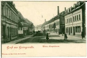 Geringswalde. Untere Hauptstraße
