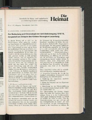 Nr. 6. 83. Jahrgang. Neumünster, Juni 1976.