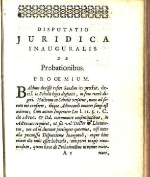 Proœmium.