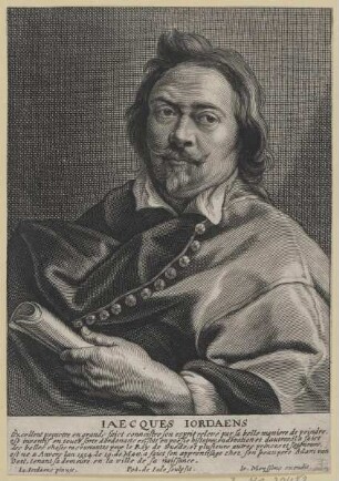 Bildnis des Iaecques Iordaens
