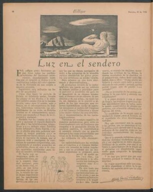 Luz en el sendero
