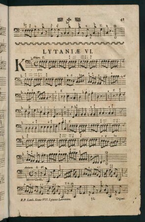 41-53, Lytaniae VI.