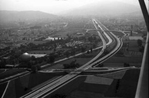 Freiburg: Autobahnzubringer Mitte, Knoten Lehen