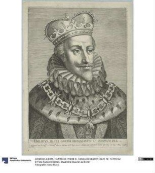 Porträt des Philipp III., König von Spanien