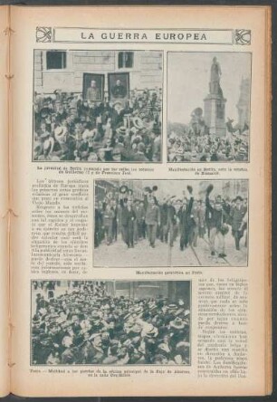 La guerra europea