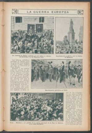La guerra europea