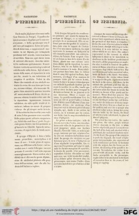 Sacrifice d'Iphigénie