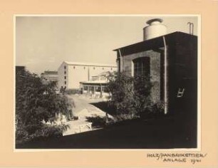 BBC (Brown, Boveri & Cie), WGA, Hanau-Großauheim: Holzbrikettieranlage