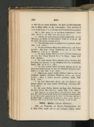 1511. Heise (Johann Christoph).