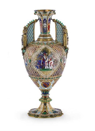 Vase im maurischen Stil