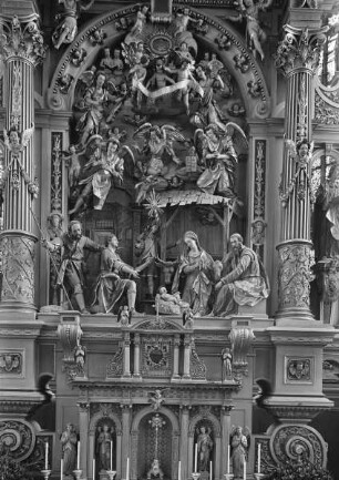 Die Anbetung des Christuskindes durch die Hirten