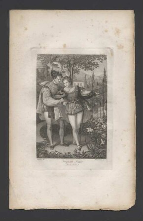 "Torquato Tasso, Act I, Scene I" Tasso und Antonio