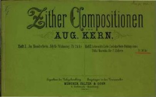 Zither-Compositionen, 1. Im Mondschein : Idylle
