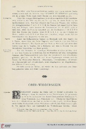 ⟦Ober-Widdersheim⟧