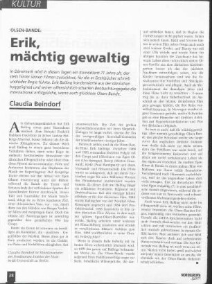 Olsen-Bande: Erik, mächtig gewaltig