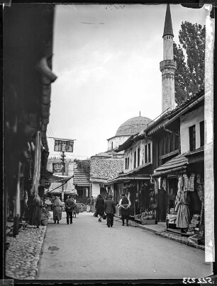 Sarajevo, Strasse in den Bazaren
