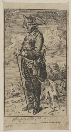 Bildnis des Friedrich II. von Preußen