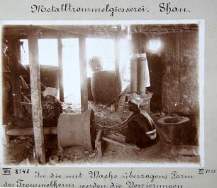Metalltrommelgießerei, Schan