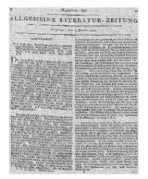 Der Förster, oder neue Beyträge zum Forstwesen. H. 3. Hrsg. v. F. Heldenberg. Nürnberg: Stein 1799