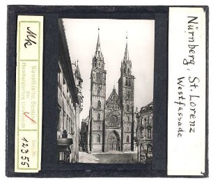 Nürnberg: St. Lorenz, Westfassade