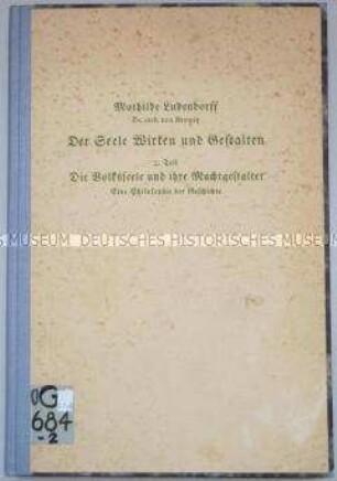 Völkische philosophiegeschichtliche Betrachtungen von Mathilde Ludendorff
