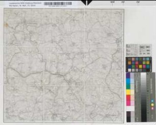 [Topographische Karte 1 : 25.000 (Meßtischblätter): Nördliche Rheinprovinz und südliches Westfalen]. [2913], 5012 Eckenhagen 50°54'- 7°40'.