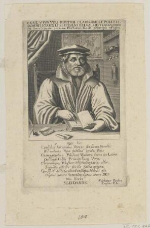 Bildnis des Johannes Sleidanus