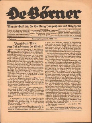 Verminderte Miete oder Instandsetzung der Häuser?