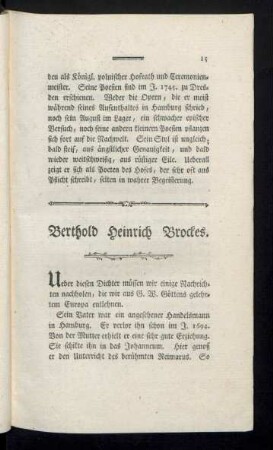Berthold Heinrich Brockes