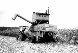 Strohschneider am Claas Super