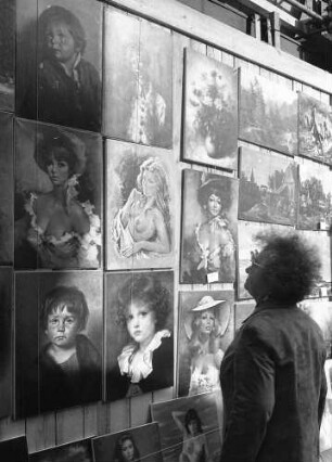 Köln: Gemäldeausstellung in der Hohe Straße