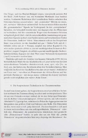 4. Die besprochenen Techniken in der Zusammenschau