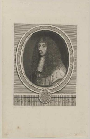 Bildnis des Louis de Bourbon de Condé
