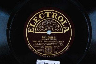 Die Lorelei / (Friedrich Silcher)