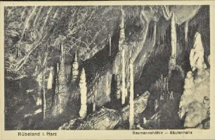Rübeland i. Harz Baumannshöhle - Säulenhalle