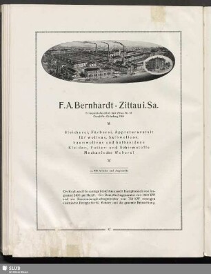 F.A. Bernhardt, Zittau i.Sa.