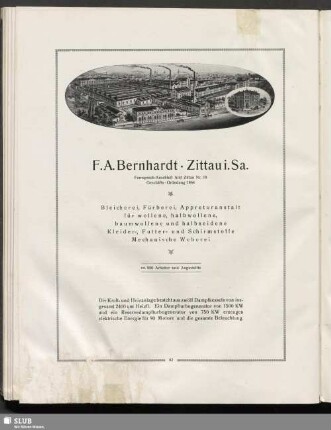 F.A. Bernhardt, Zittau i.Sa.