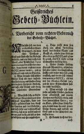 Geistreiches Gebeth-Büchlein