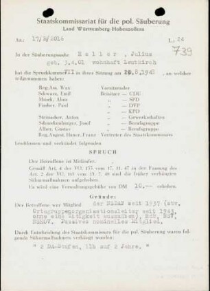 Haller, Julius