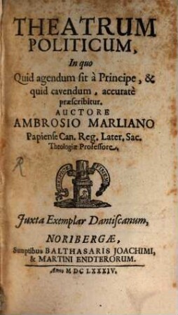 Theatrum politicum