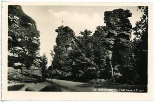 Geyer. Greifensteine bei Geyer