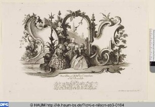Trois Filles en Habit de Conversation ou de Promenade