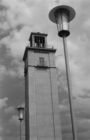 Glockenturm des Leipziger Zentralstadions