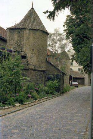 Dettelbach: Rundturm der Stadtmauer