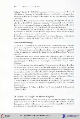 19. Felsbilder und Inschriften am Katakorum-Highway