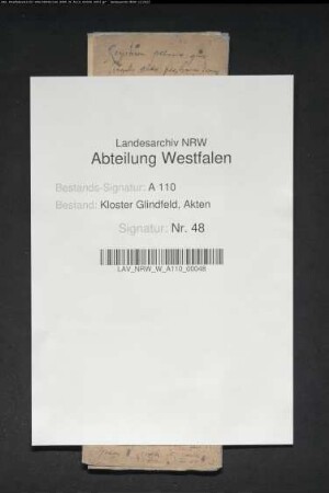 Verzeichnis der Armengelder.